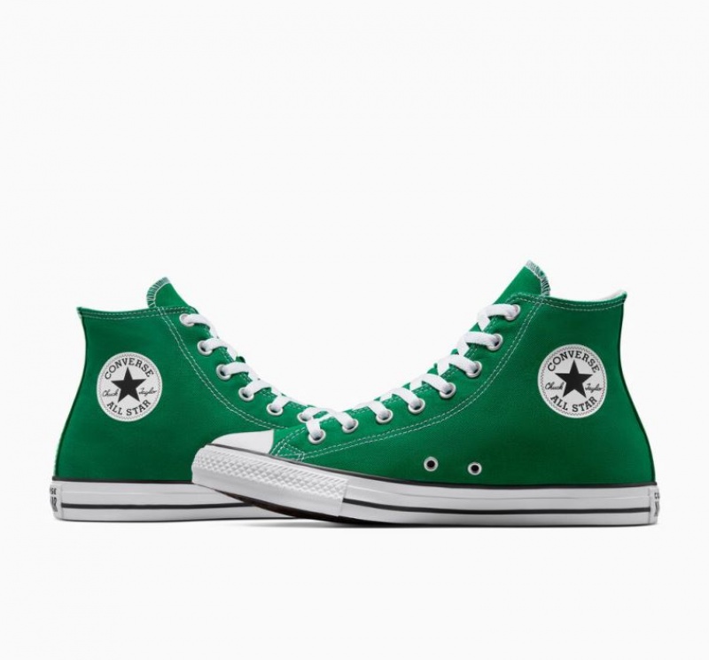 Tenis Converse Chuck Taylor All Star Altos Mujer Verde | COLOMBIA B9821P