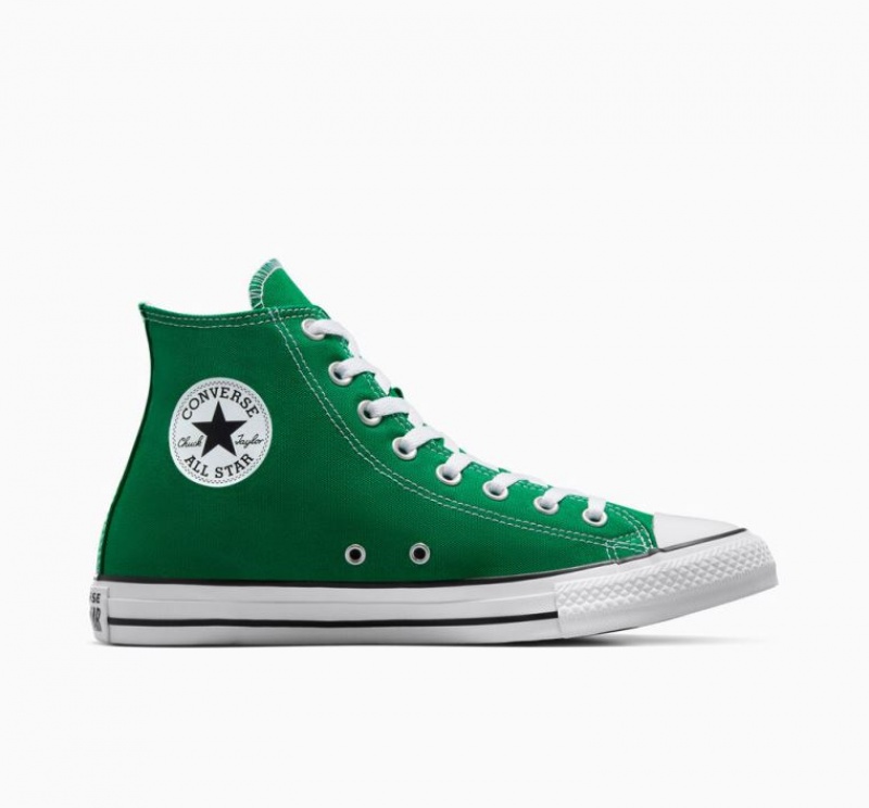 Tenis Converse Chuck Taylor All Star Altos Mujer Verde | COLOMBIA B9821P