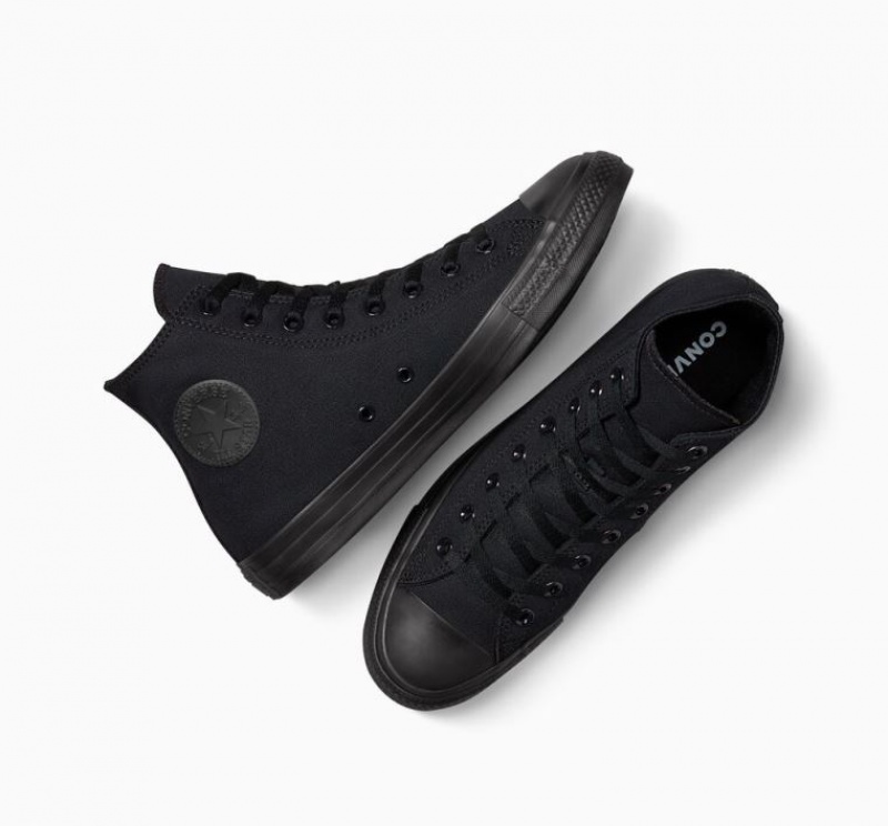 Tenis Converse Chuck Taylor All Star Altos Mujer Negras | COLOMBIA U1807L