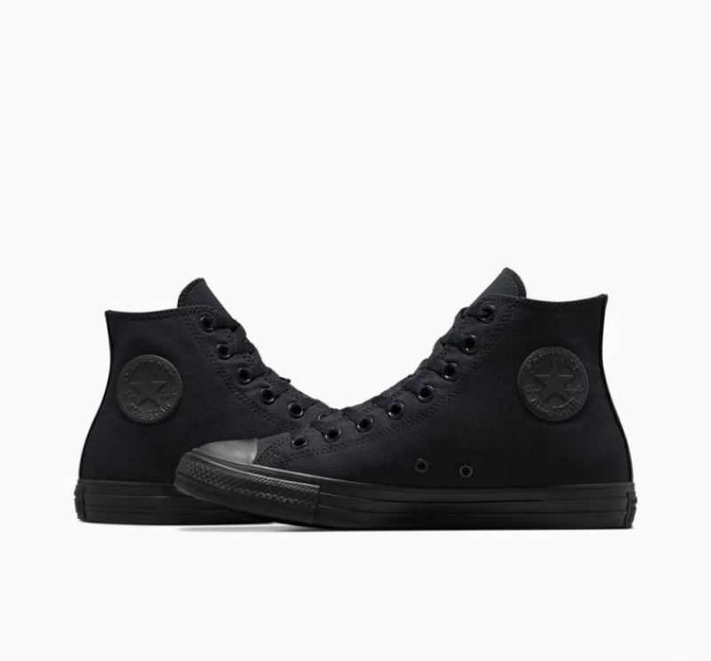 Tenis Converse Chuck Taylor All Star Altos Mujer Negras | COLOMBIA U1807L