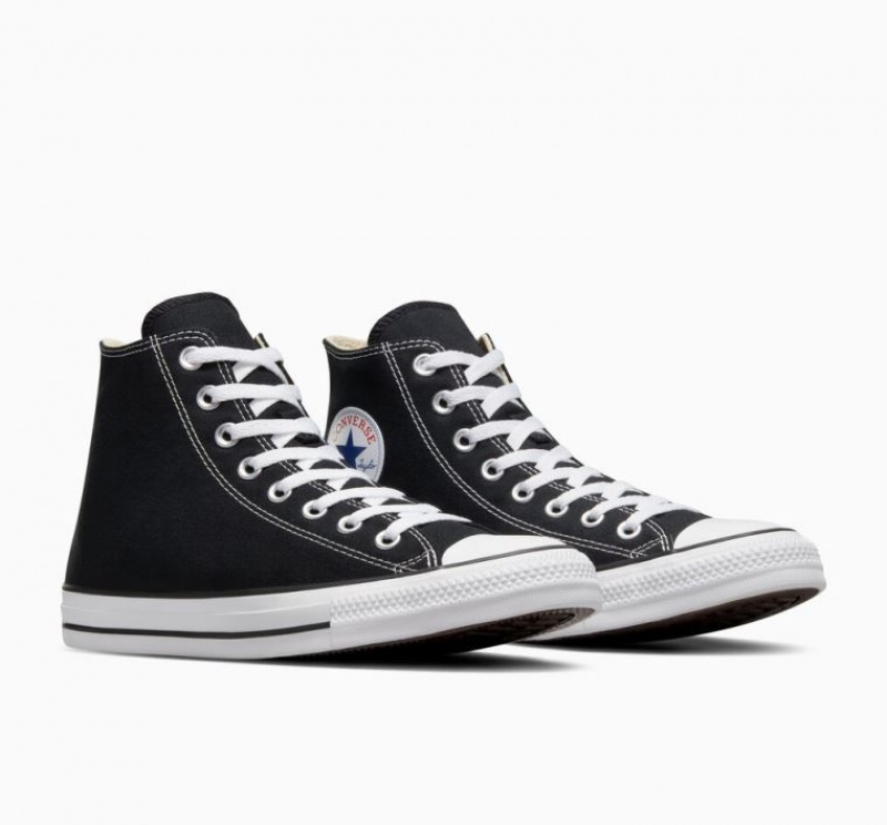 Tenis Converse Chuck Taylor All Star Altos Mujer Negras | COLOMBIA B5291E