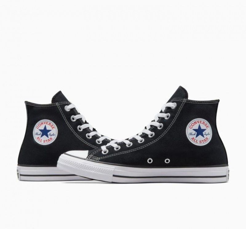 Tenis Converse Chuck Taylor All Star Altos Mujer Negras | COLOMBIA B5291E