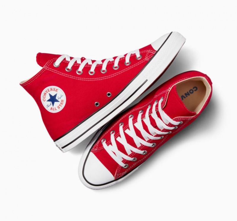 Tenis Converse Chuck Taylor All Star Altos Mujer Rojas | COLOMBIA Z7019U