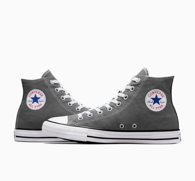 Tenis Converse Chuck Taylor All Star Altos Mujer Gris | COLOMBIA F1238B