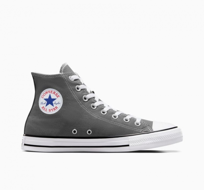 Tenis Converse Chuck Taylor All Star Altos Mujer Gris | COLOMBIA F1238B