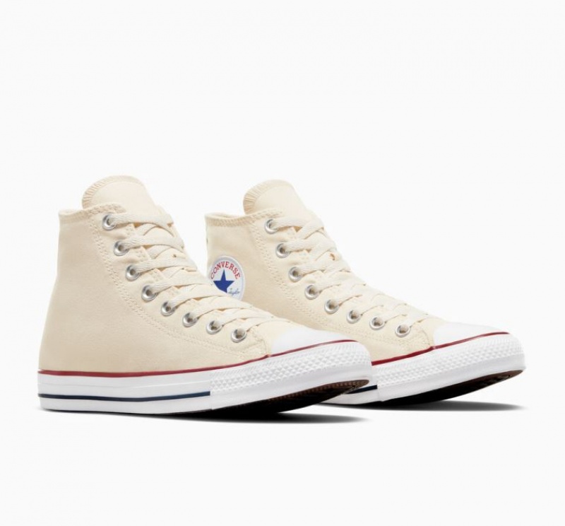 Tenis Converse Chuck Taylor All Star Altos Mujer Beige | COLOMBIA B4523H