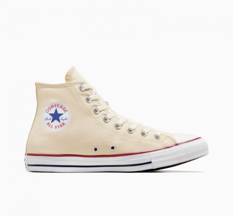 Tenis Converse Chuck Taylor All Star Altos Mujer Beige | COLOMBIA B4523H