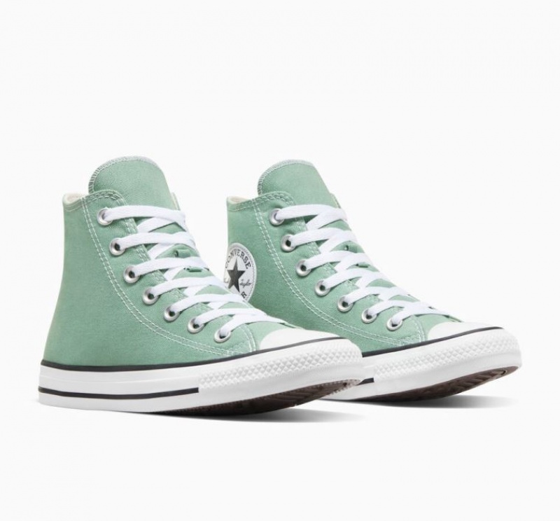 Tenis Converse Chuck Taylor All Star Altos Mujer Verde Menta | COLOMBIA W7319A