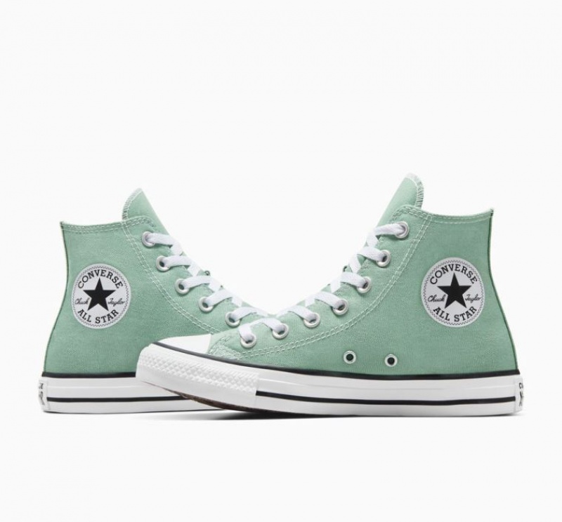 Tenis Converse Chuck Taylor All Star Altos Mujer Verde Menta | COLOMBIA W7319A