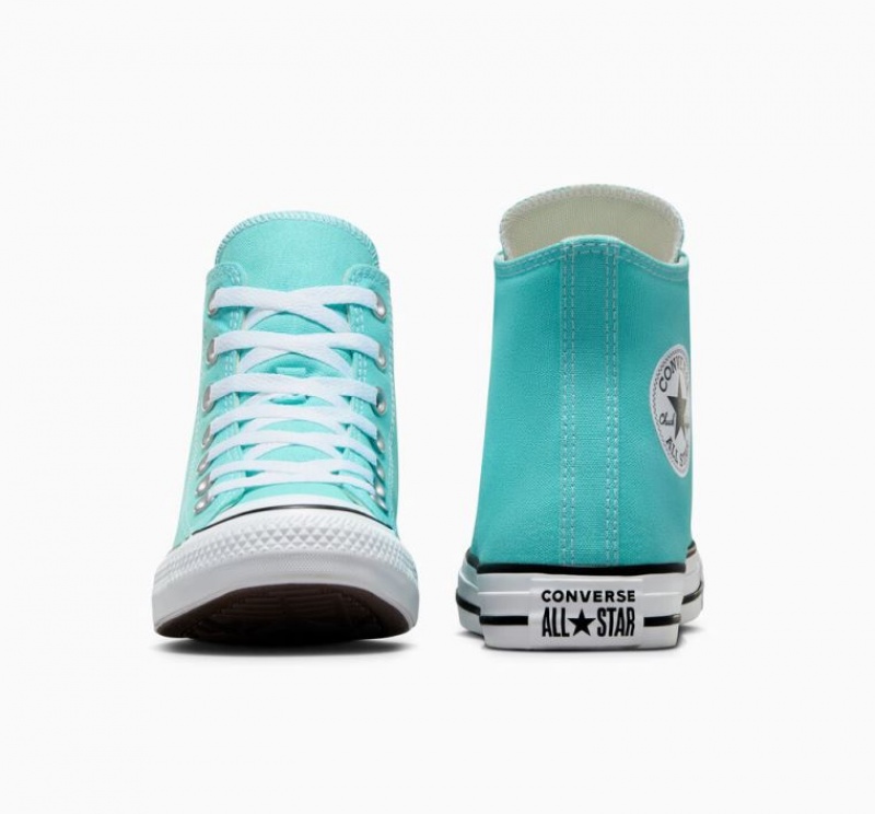 Tenis Converse Chuck Taylor All Star Altos Mujer Turquesa | COLOMBIA F6427P