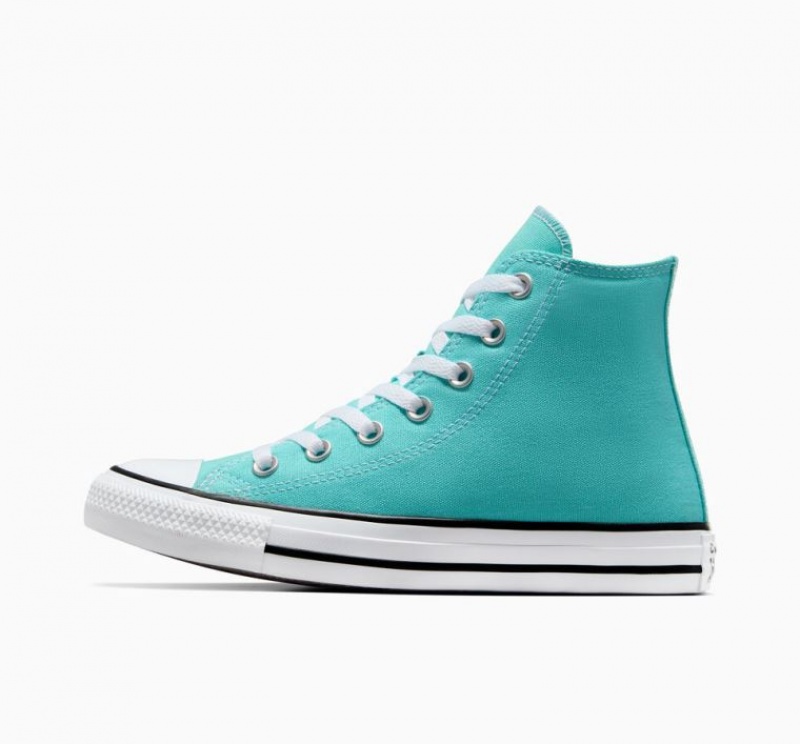 Tenis Converse Chuck Taylor All Star Altos Mujer Turquesa | COLOMBIA F6427P