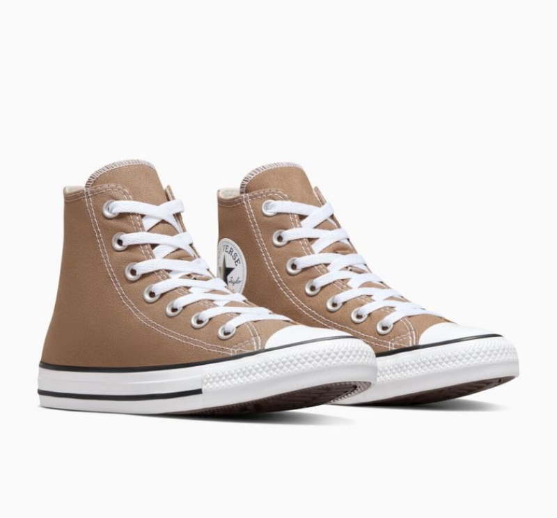 Tenis Converse Chuck Taylor All Star Altos Mujer Marrones | COLOMBIA K7812Z