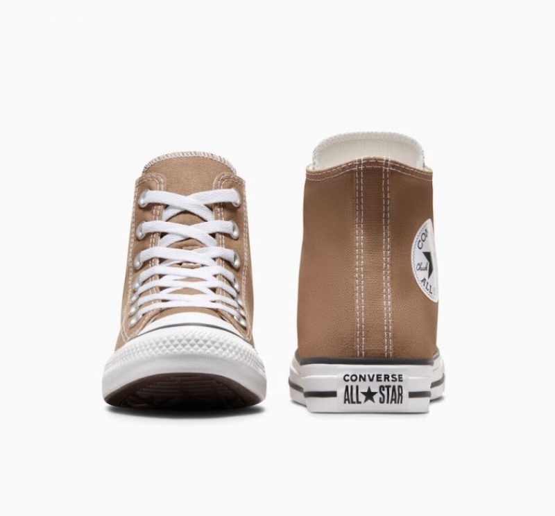 Tenis Converse Chuck Taylor All Star Altos Mujer Marrones | COLOMBIA K7812Z