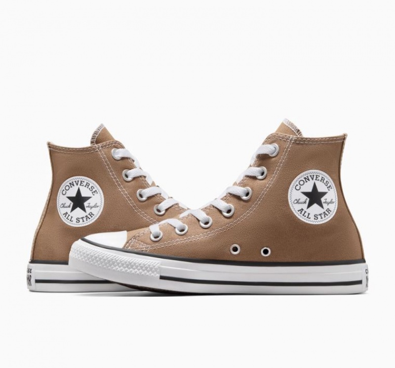 Tenis Converse Chuck Taylor All Star Altos Mujer Marrones | COLOMBIA K7812Z