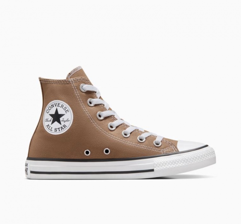 Tenis Converse Chuck Taylor All Star Altos Mujer Marrones | COLOMBIA K7812Z