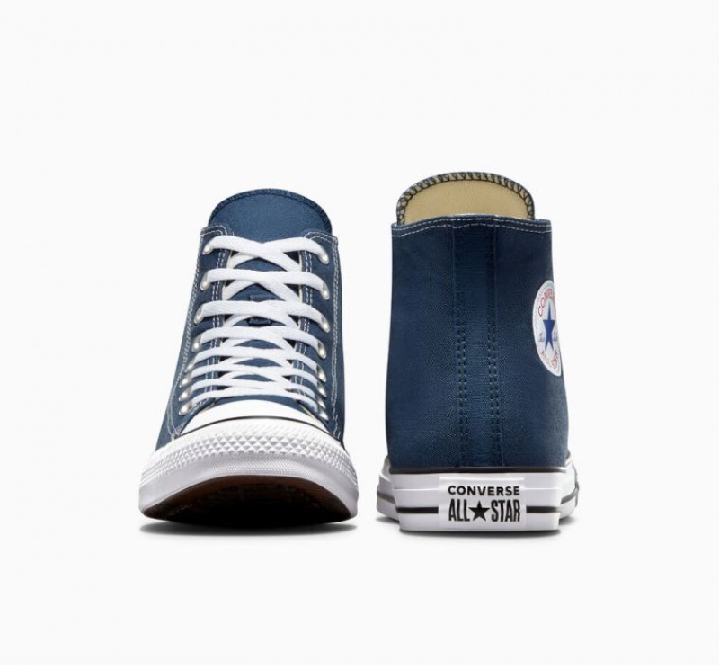 Tenis Converse Chuck Taylor All Star Altos Mujer Azul Marino | COLOMBIA Z8521H