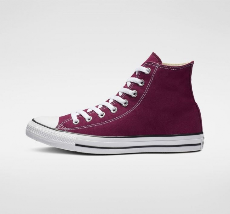 Tenis Converse Chuck Taylor All Star Altos Mujer Burdeos | COLOMBIA O5238H