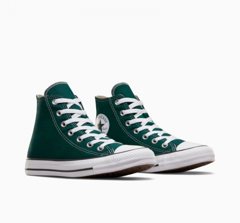 Tenis Converse Chuck Taylor All Star Altos Mujer Verde | COLOMBIA S5034U