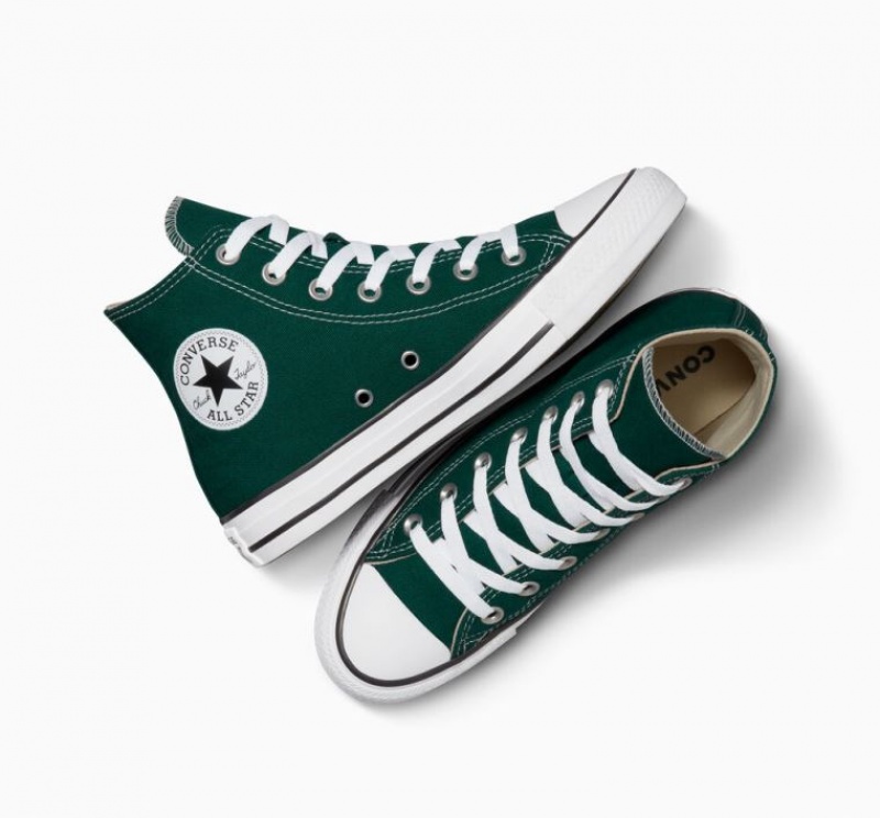 Tenis Converse Chuck Taylor All Star Altos Mujer Verde | COLOMBIA S5034U