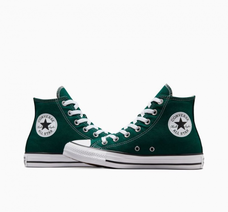 Tenis Converse Chuck Taylor All Star Altos Mujer Verde | COLOMBIA S5034U