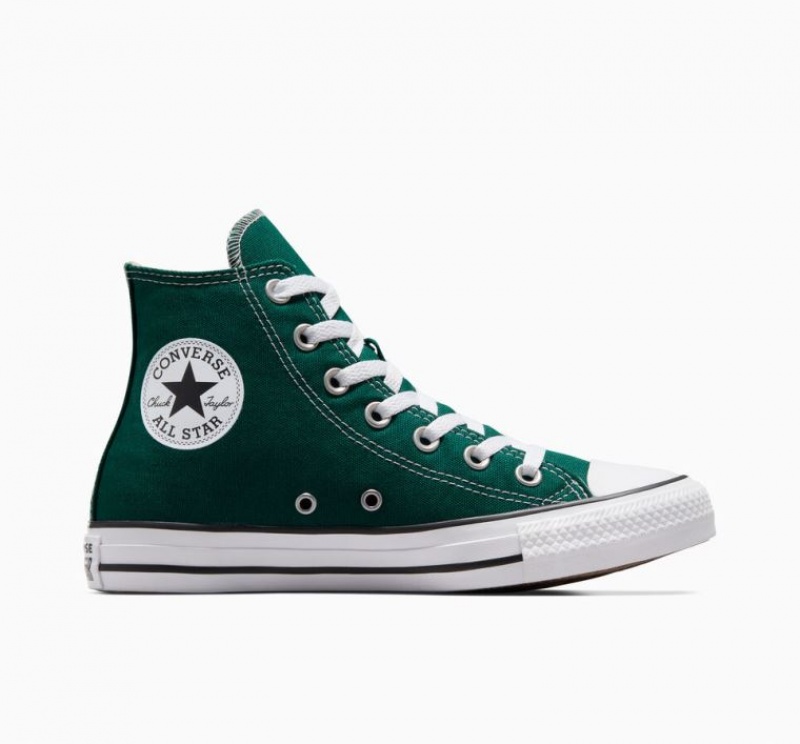 Tenis Converse Chuck Taylor All Star Altos Mujer Verde | COLOMBIA S5034U