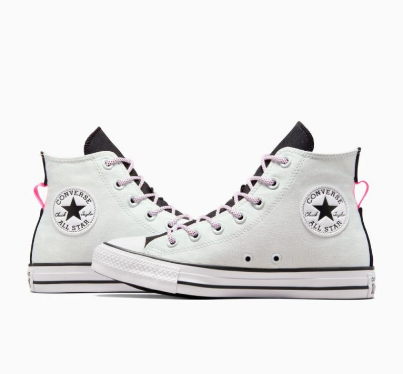 Tenis Converse Chuck Taylor All Star Altos Mujer Blancas | COLOMBIA D5703O