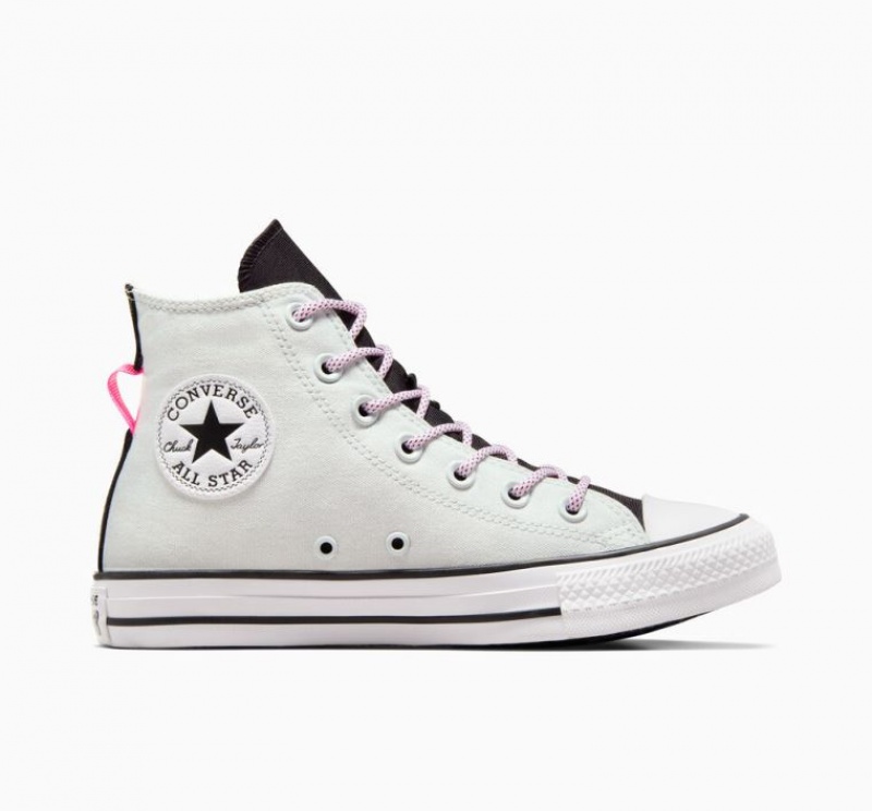 Tenis Converse Chuck Taylor All Star Altos Mujer Blancas | COLOMBIA D5703O