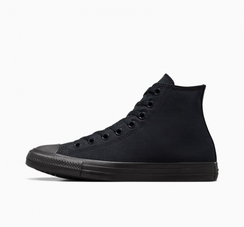 Tenis Converse Chuck Taylor All Star Altos Hombre Negras | COLOMBIA U4783K