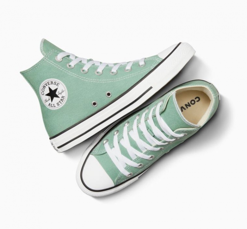 Tenis Converse Chuck Taylor All Star Altos Hombre Verde Menta | COLOMBIA M7250V