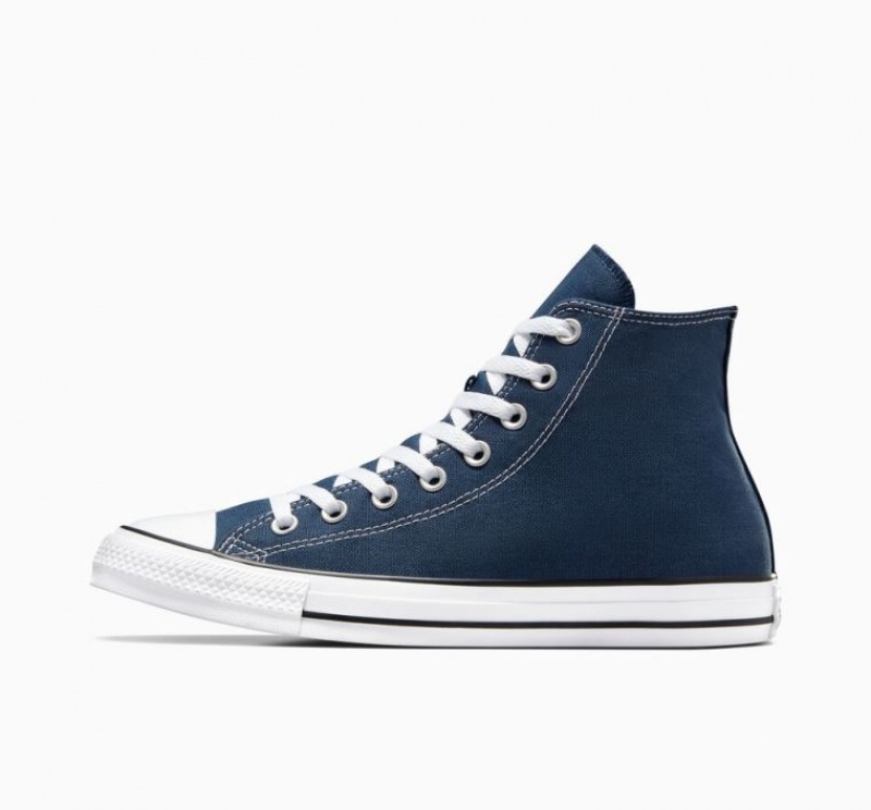 Tenis Converse Chuck Taylor All Star Altos Hombre Azul Marino | COLOMBIA B4139D