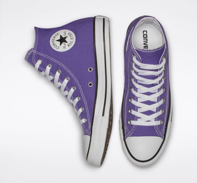 Tenis Converse Chuck Taylor All Star Altos Hombre Moradas | COLOMBIA A7804H