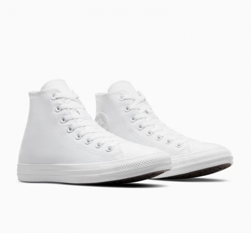 Tenis Converse Chuck Taylor All Star Altos Hombre Blancas | COLOMBIA U3589C