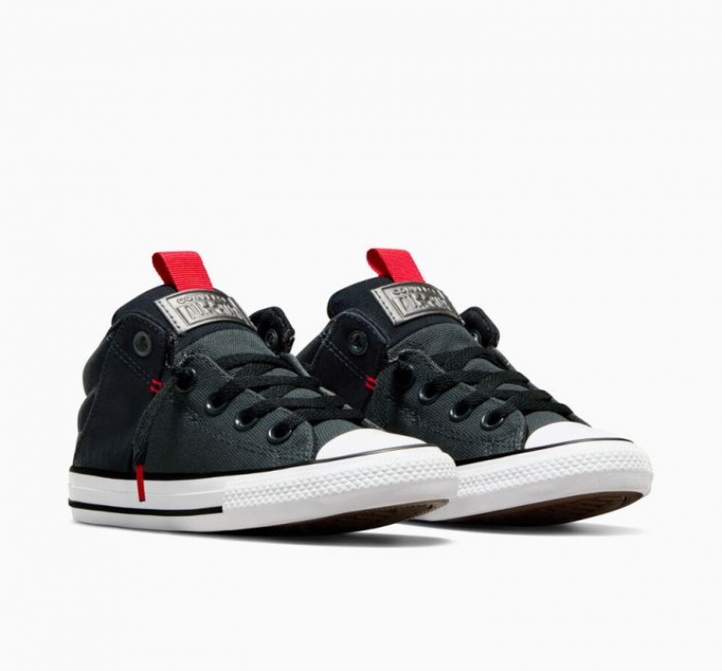 Tenis Converse Chuck Taylor All Star Axel Niños Verde Negras | COLOMBIA V4789J