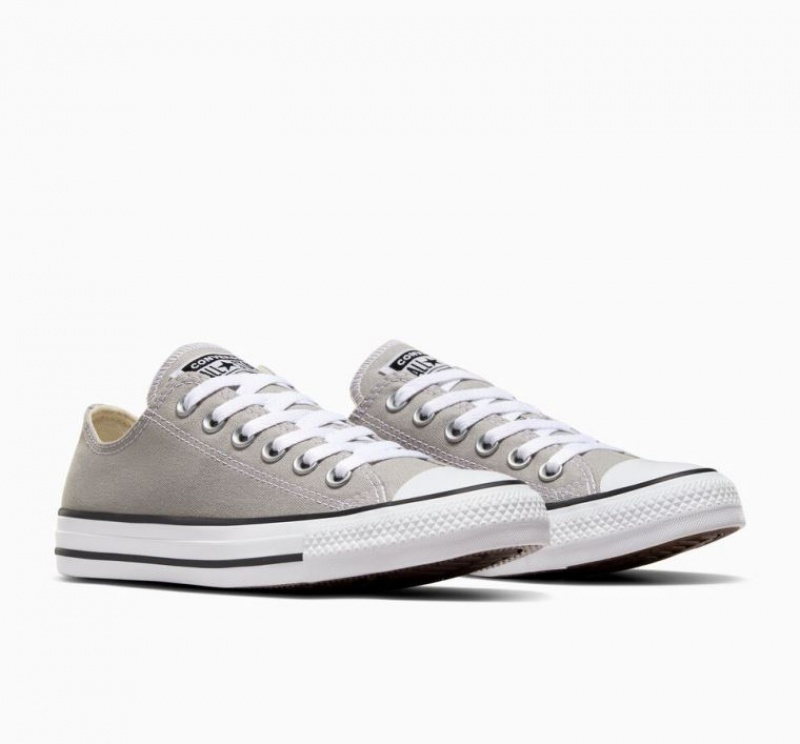 Tenis Converse Chuck Taylor All Star Bajos Hombre Gris | COLOMBIA U5648C