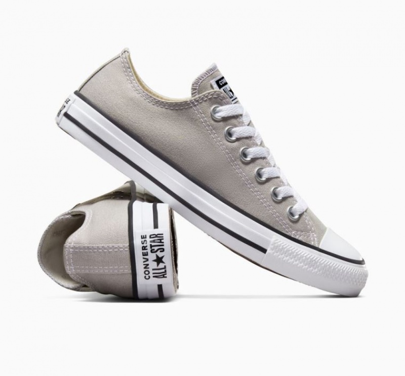 Tenis Converse Chuck Taylor All Star Bajos Hombre Gris | COLOMBIA U5648C