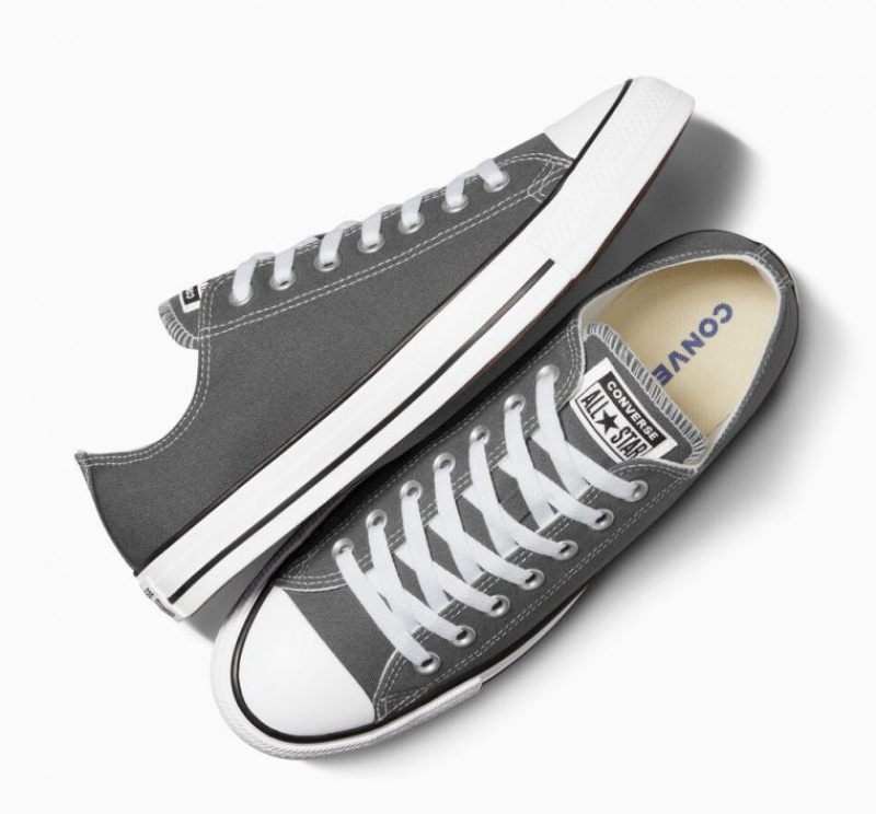 Tenis Converse Chuck Taylor All Star Bajos Hombre Gris | COLOMBIA S7650V