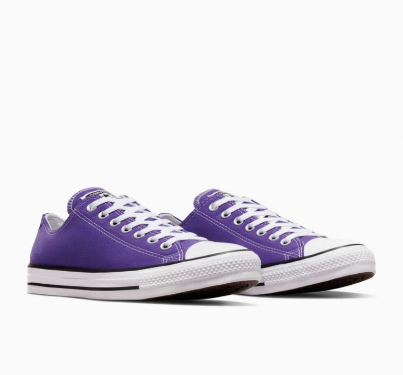 Tenis Converse Chuck Taylor All Star Bajos Hombre Moradas | COLOMBIA X3178Q