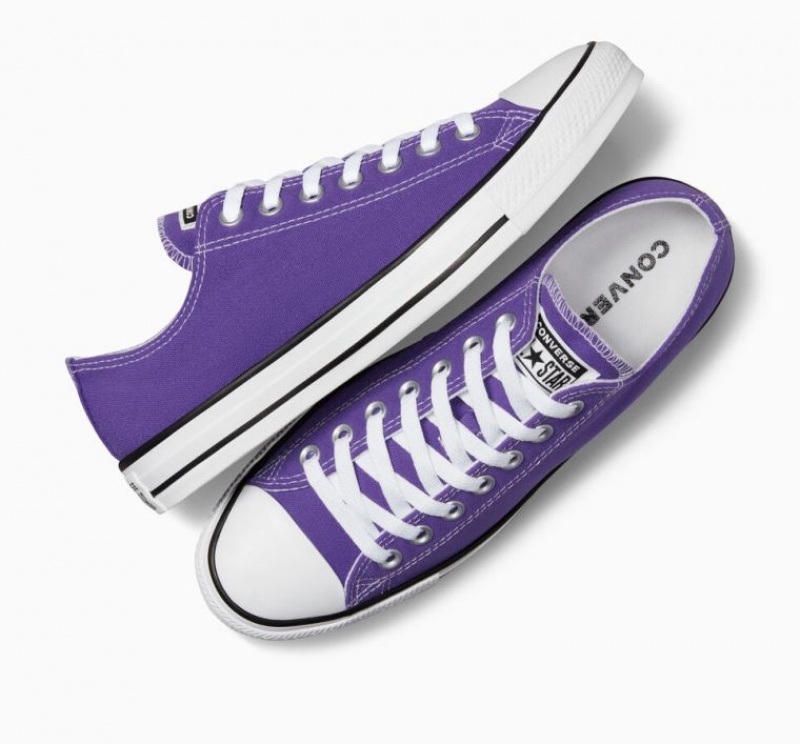 Tenis Converse Chuck Taylor All Star Bajos Hombre Moradas | COLOMBIA X3178Q