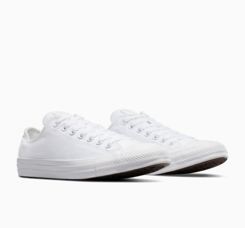 Tenis Converse Chuck Taylor All Star Bajos Hombre Blancas | COLOMBIA N3142I