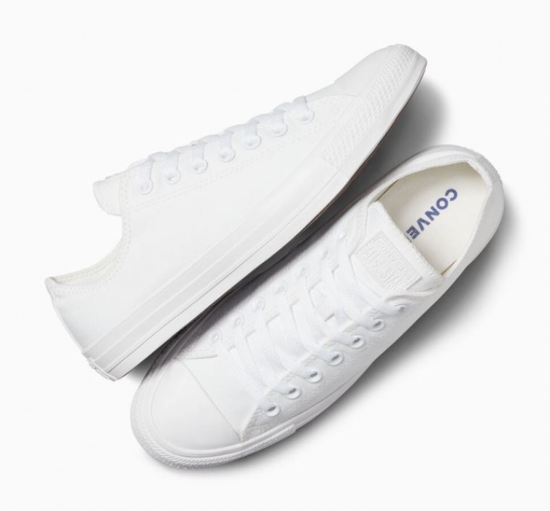 Tenis Converse Chuck Taylor All Star Bajos Hombre Blancas | COLOMBIA N3142I