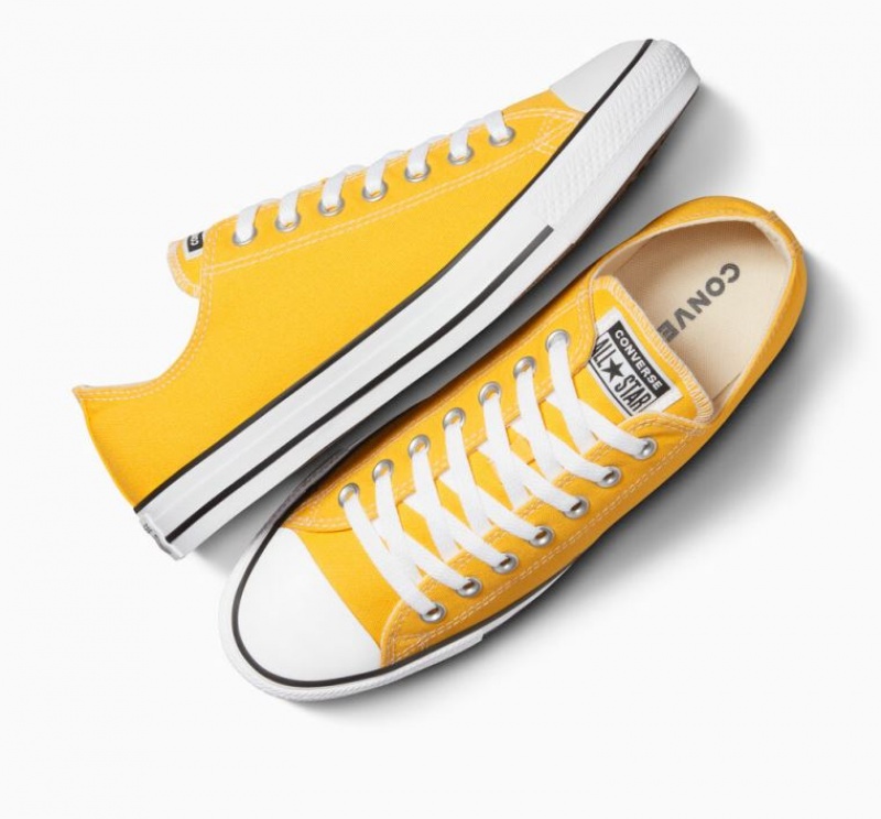 Tenis Converse Chuck Taylor All Star Bajos Hombre Limón | COLOMBIA Z6598J