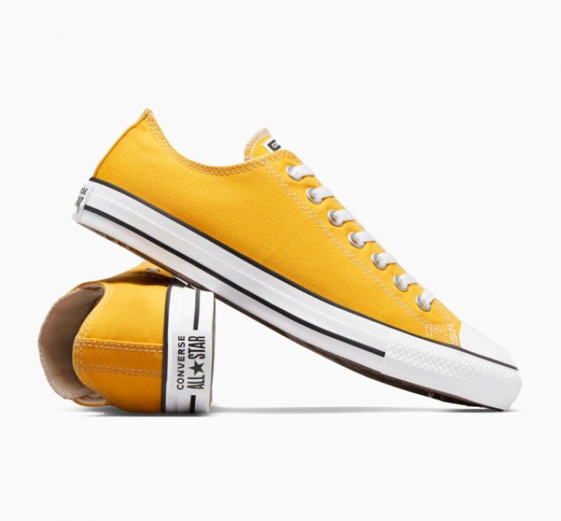 Tenis Converse Chuck Taylor All Star Bajos Hombre Limón | COLOMBIA Z6598J