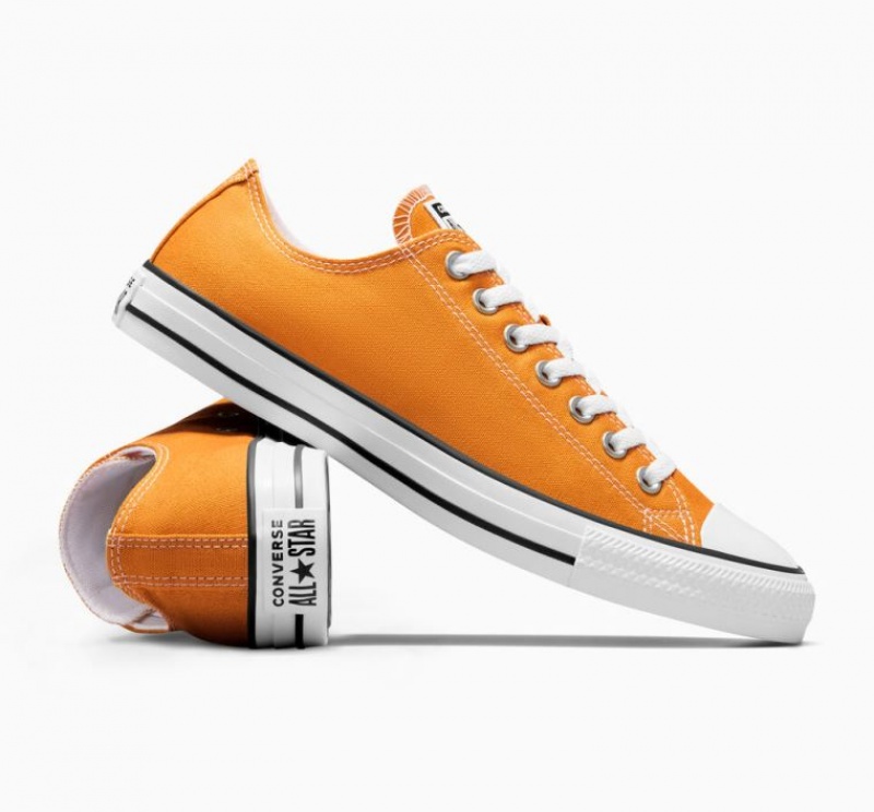 Tenis Converse Chuck Taylor All Star Bajos Hombre Naranjas | COLOMBIA L5761V