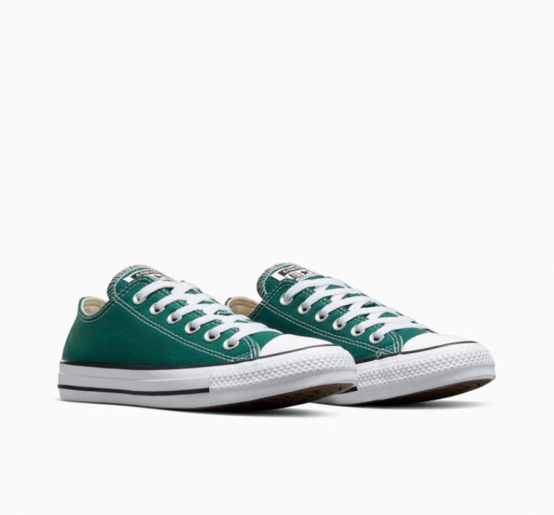 Tenis Converse Chuck Taylor All Star Bajos Hombre Verde | COLOMBIA J6805Y