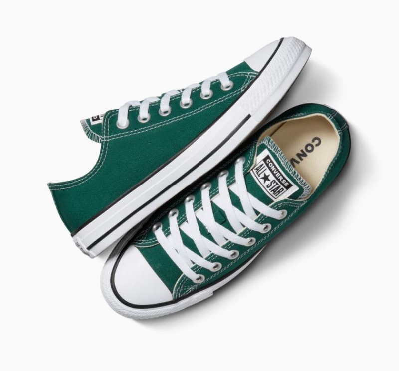 Tenis Converse Chuck Taylor All Star Bajos Hombre Verde | COLOMBIA J6805Y