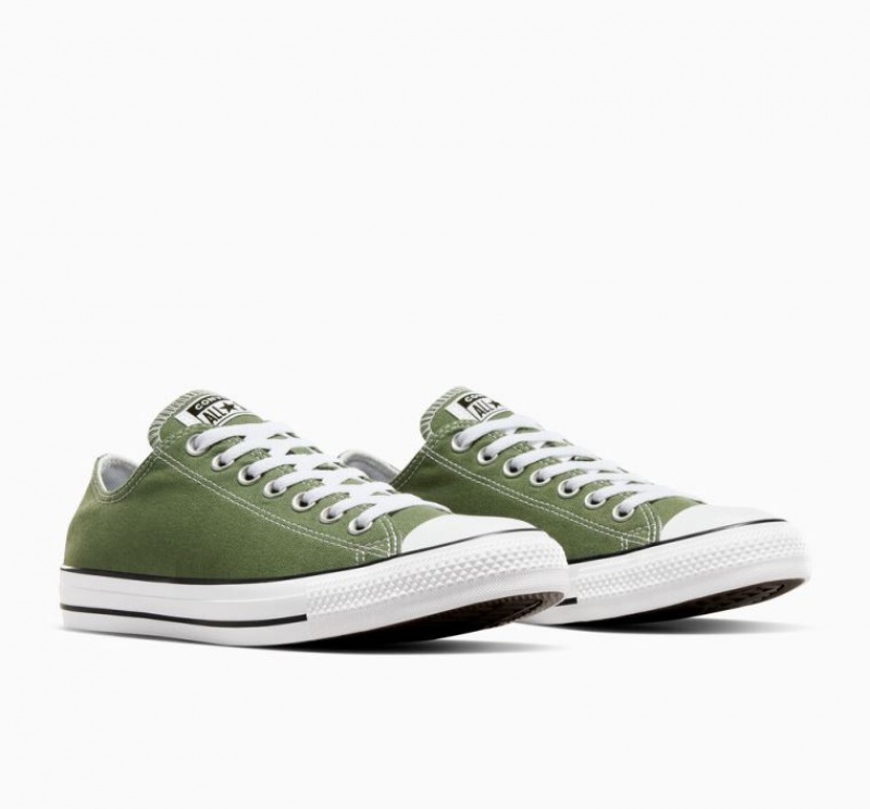 Tenis Converse Chuck Taylor All Star Bajos Hombre Verde | COLOMBIA K6843A