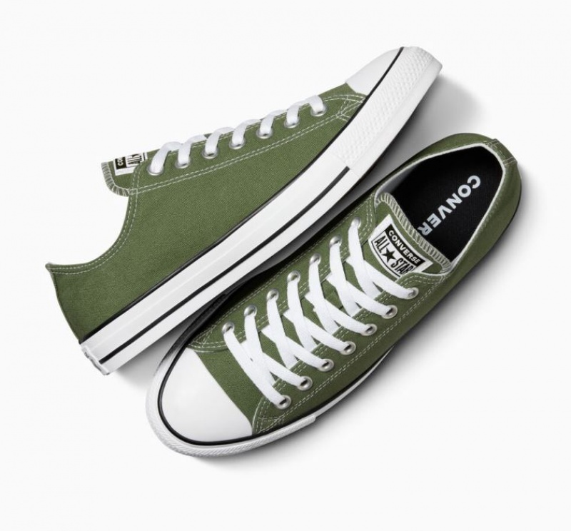 Tenis Converse Chuck Taylor All Star Bajos Hombre Verde | COLOMBIA K6843A