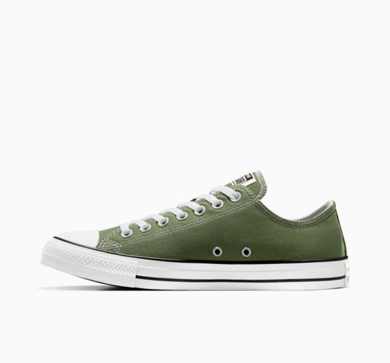 Tenis Converse Chuck Taylor All Star Bajos Hombre Verde | COLOMBIA K6843A