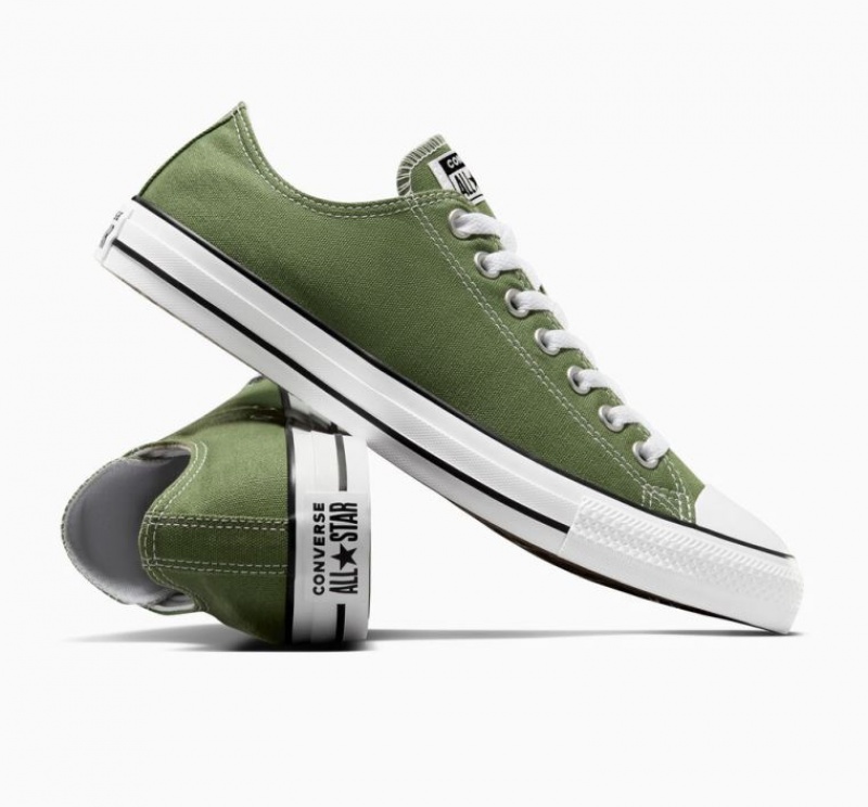 Tenis Converse Chuck Taylor All Star Bajos Hombre Verde | COLOMBIA K6843A