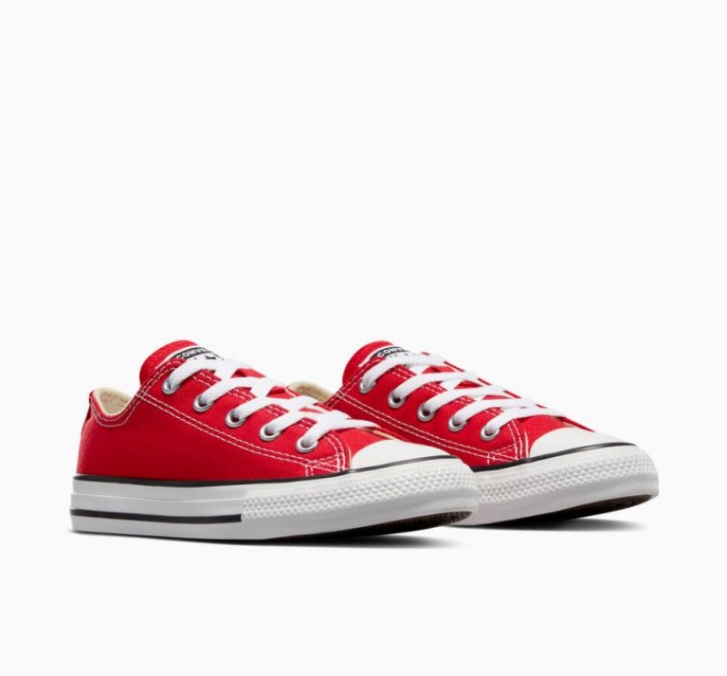 Tenis Converse Chuck Taylor All Star Bajos Niños Rojas | COLOMBIA R4081G